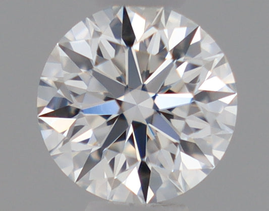 Natural Mined ROUND Diamond - 0.29 Carats, E Color, VVS1 Clarity - Timeless Beauty and Exceptional Brilliance - GIA Certified