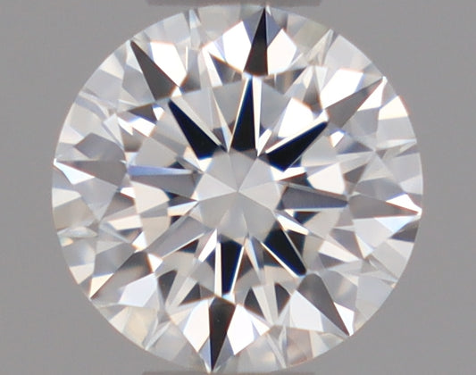 Natural Mined ROUND Diamond - 0.33 Carats, F Color, VS1 Clarity - Timeless Beauty and Exceptional Brilliance - GIA Certified