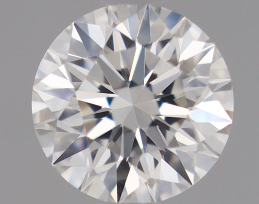 Natural Mined ROUND Diamond - 0.67 Carats, F Color, VVS1 Clarity - Timeless Beauty and Exceptional Brilliance - GIA Certified