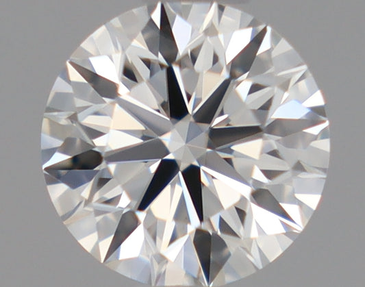 Natural Mined ROUND Diamond - 0.45 Carats, H Color, VS1 Clarity - Timeless Beauty and Exceptional Brilliance - GIA Certified