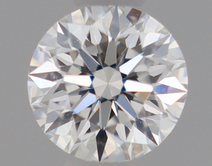 Natural Mined ROUND Diamond - 0.31 Carats, F Color, VVS2 Clarity - Timeless Beauty and Exceptional Brilliance - GIA Certified