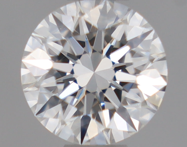 Natural Mined ROUND Diamond - 0.4 Carats, E Color, VVS1 Clarity - Timeless Beauty and Exceptional Brilliance - GIA Certified