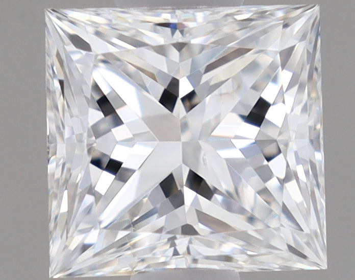 Natural Mined PRINCESS Diamond - 0.52 Carats, E Color, SI1 Clarity - Timeless Beauty and Exceptional Brilliance - GIA Certified