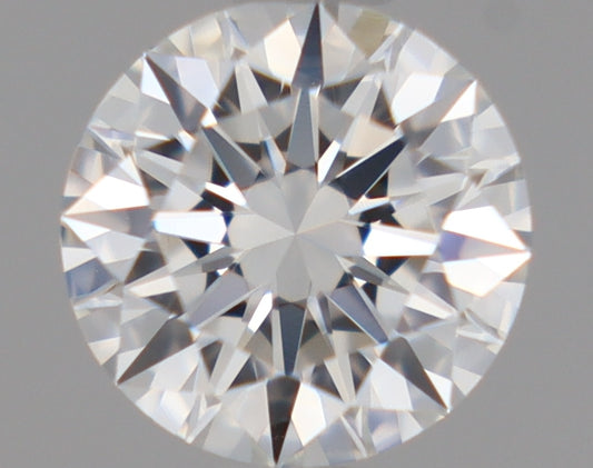 Natural Mined ROUND Diamond - 0.54 Carats, F Color, VVS1 Clarity - Timeless Beauty and Exceptional Brilliance - GIA Certified