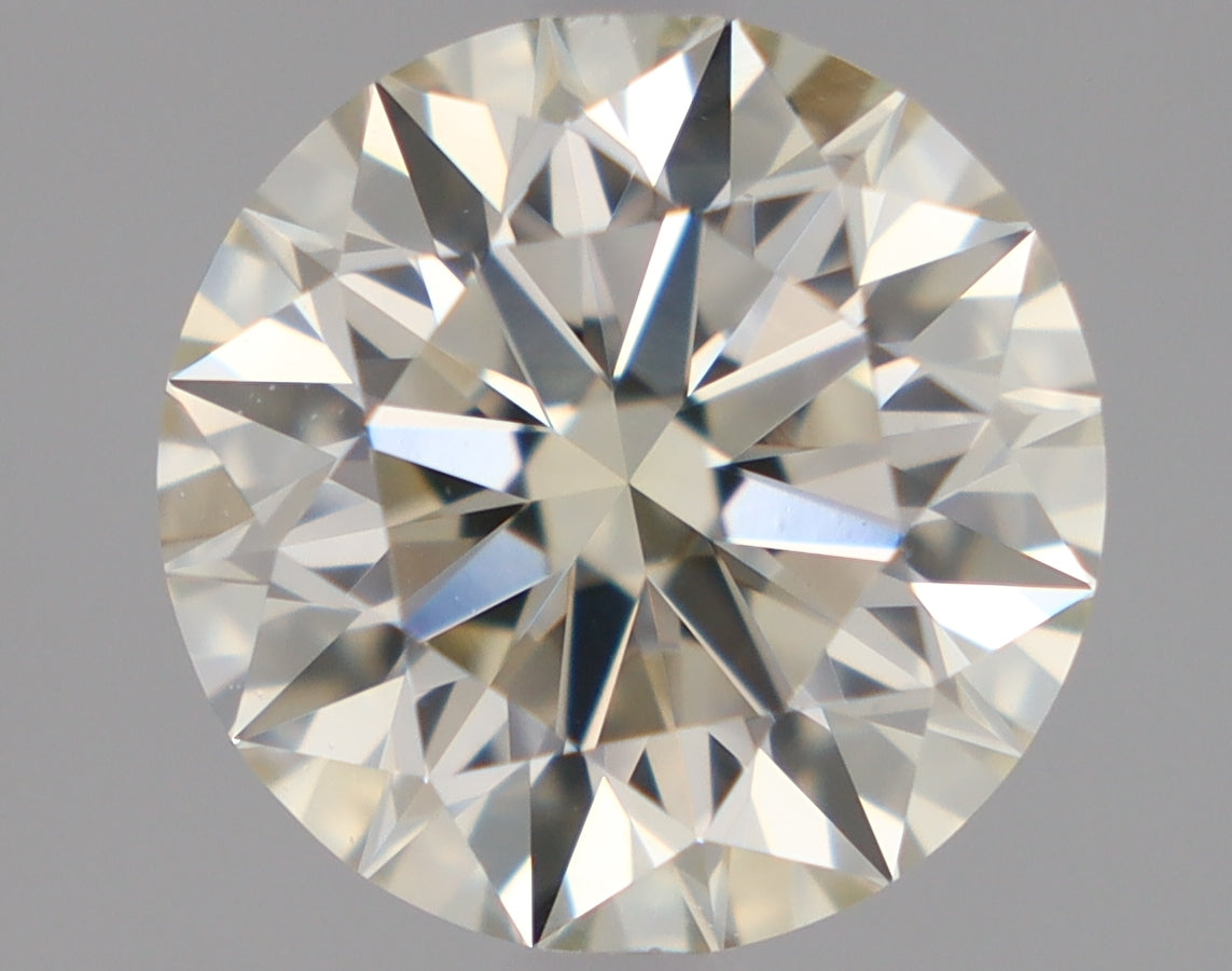 Natural Mined Round Diamond - 1.67 Carats, M Color, VVS2 Clarity - Timeless Beauty and Exceptional Brilliance - Non-Certified