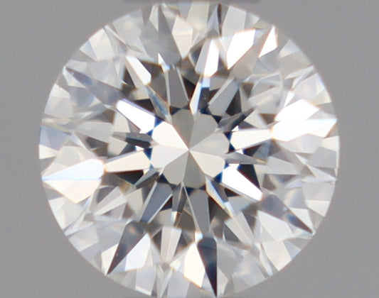 Natural Mined ROUND Diamond - 0.35 Carats, H Color, VS1 Clarity - Timeless Beauty and Exceptional Brilliance - GIA Certified