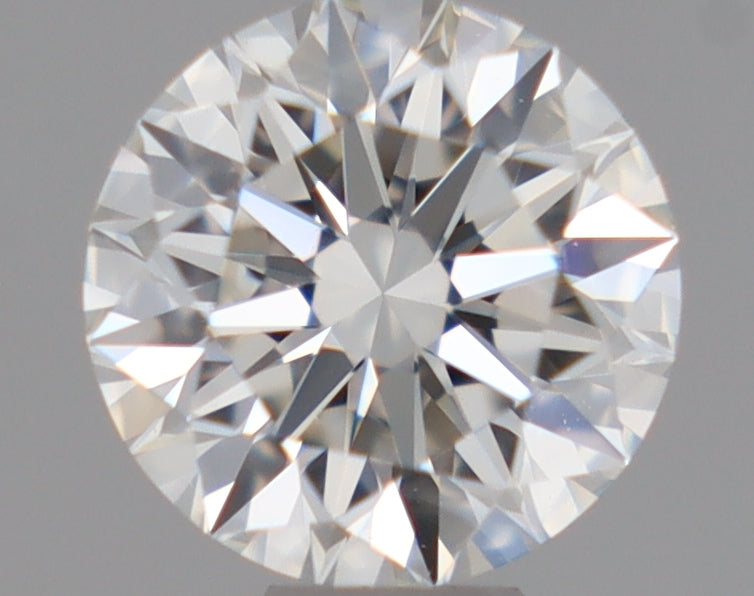 Natural Mined ROUND Diamond - 0.45 Carats, H Color, VVS1 Clarity - Timeless Beauty and Exceptional Brilliance - GIA Certified