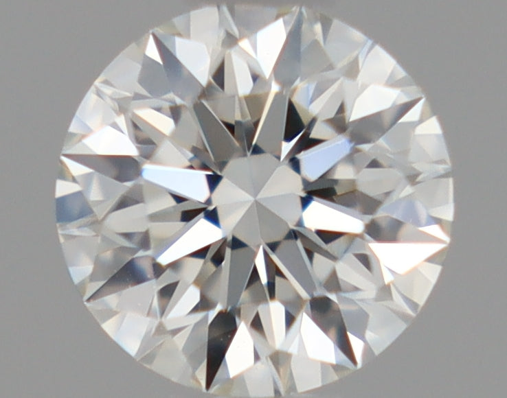 Natural Mined ROUND Diamond - 0.4 Carats, H Color, VVS1 Clarity - Timeless Beauty and Exceptional Brilliance - GIA Certified