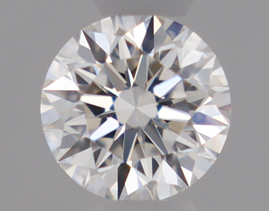 Natural Mined ROUND Diamond - 0.25 Carats, G Color, VVS1 Clarity - Timeless Beauty and Exceptional Brilliance - GIA Certified