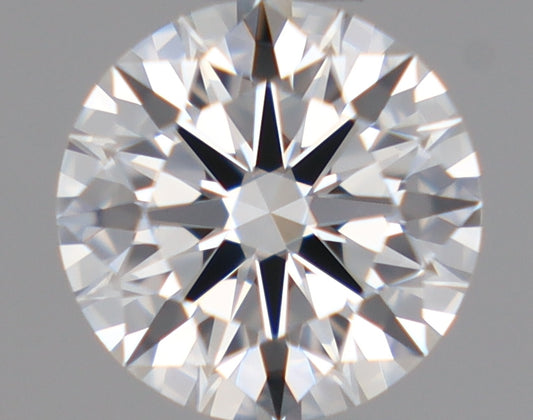 Natural Mined ROUND Diamond - 0.57 Carats, G Color, VVS2 Clarity - Timeless Beauty and Exceptional Brilliance - GIA Certified