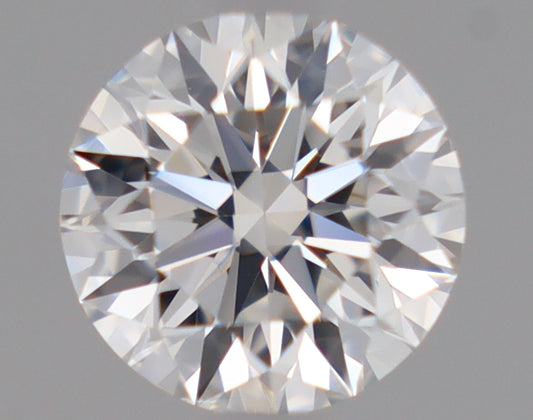 Natural Mined ROUND Diamond - 0.51 Carats, F Color, SI1 Clarity - Timeless Beauty and Exceptional Brilliance - GIA Certified