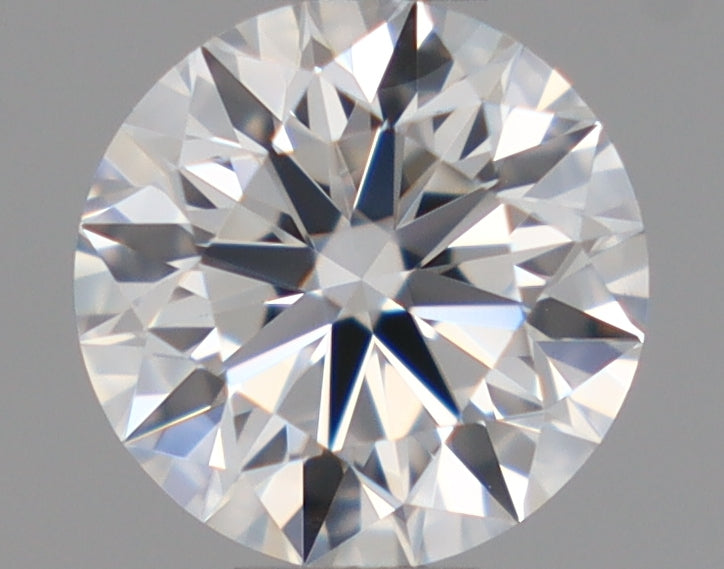 Natural Mined ROUND Diamond - 0.4 Carats, D Color, VVS1 Clarity - Timeless Beauty and Exceptional Brilliance - GIA Certified