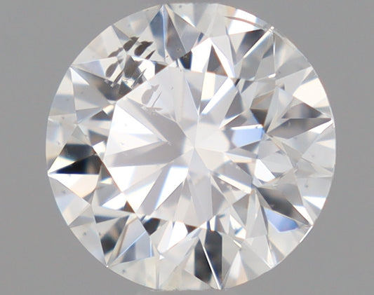 Natural Mined ROUND Diamond - 0.67 Carats, E Color, I1 Clarity - Timeless Beauty and Exceptional Brilliance - GIA Certified