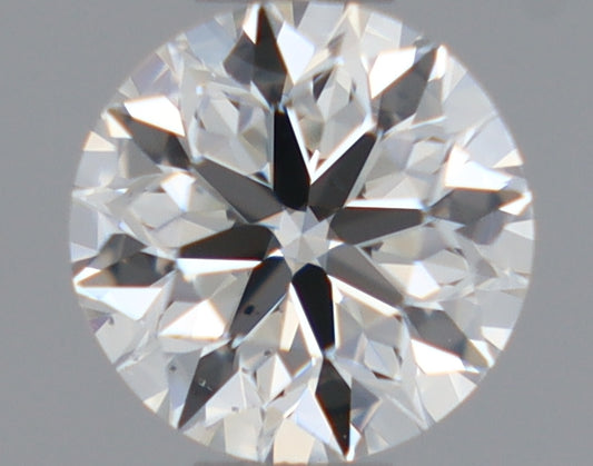 Natural Mined ROUND Diamond - 0.4 Carats, I Color, VS2 Clarity - Timeless Beauty and Exceptional Brilliance - GIA Certified