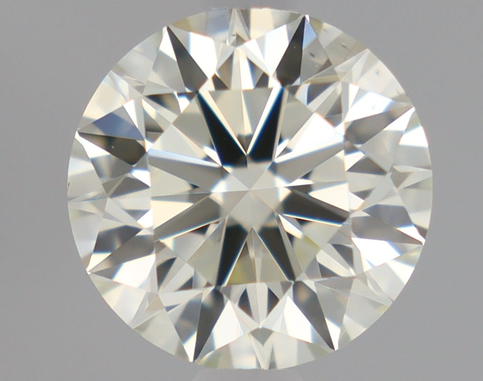 Natural Mined Round Diamond - 1.24 Carats, L Color, VS2 Clarity - Timeless Beauty and Exceptional Brilliance - Non-Certified