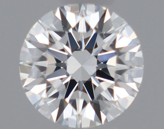 Natural Mined ROUND Diamond - 0.3 Carats, F Color, VVS1 Clarity - Timeless Beauty and Exceptional Brilliance - GIA Certified