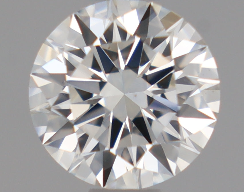 Natural Mined ROUND Diamond - 0.6 Carats, H Color, VS2 Clarity - Timeless Beauty and Exceptional Brilliance - GIA Certified