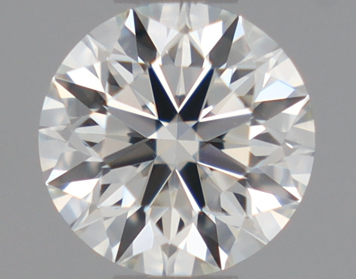 Natural Mined ROUND Diamond - 0.38 Carats, I Color, VVS2 Clarity - Timeless Beauty and Exceptional Brilliance - GIA Certified