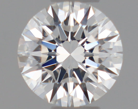 Natural Mined ROUND Diamond - 0.3 Carats, F Color, VVS1 Clarity - Timeless Beauty and Exceptional Brilliance - GIA Certified