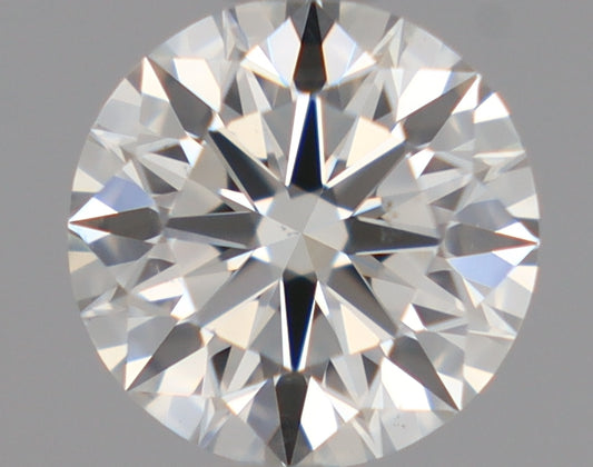 Natural Mined ROUND Diamond - 0.59 Carats, I Color, VS2 Clarity - Timeless Beauty and Exceptional Brilliance - GIA Certified