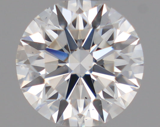 Natural Mined ROUND Diamond - 0.5 Carats, F Color, SI1 Clarity - Timeless Beauty and Exceptional Brilliance - GIA Certified
