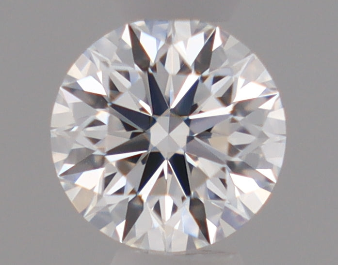 Natural Mined ROUND Diamond - 0.24 Carats, D Color, VVS2 Clarity - Timeless Beauty and Exceptional Brilliance - GIA Certified
