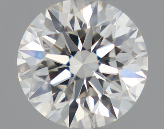 Natural Mined ROUND Diamond - 0.4 Carats, G Color, VVS1 Clarity - Timeless Beauty and Exceptional Brilliance - GIA Certified