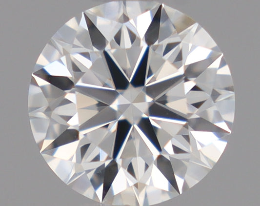 Natural Mined ROUND Diamond - 0.5 Carats, F Color, VS1 Clarity - Timeless Beauty and Exceptional Brilliance - GIA Certified