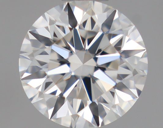 Natural Mined ROUND Diamond - 0.64 Carats, F Color, VVS2 Clarity - Timeless Beauty and Exceptional Brilliance - GIA Certified