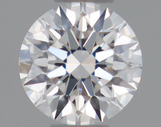 Natural Mined ROUND Diamond - 0.31 Carats, E Color, VVS2 Clarity - Timeless Beauty and Exceptional Brilliance - GIA Certified