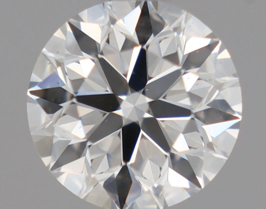 Natural Mined ROUND Diamond - 0.5 Carats, G Color, VS2 Clarity - Timeless Beauty and Exceptional Brilliance - GIA Certified