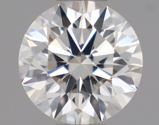 Natural Mined ROUND Diamond - 0.45 Carats, H Color, IF Clarity - Timeless Beauty and Exceptional Brilliance - GIA Certified