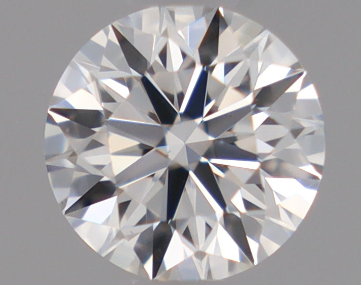 Natural Mined ROUND Diamond - 0.36 Carats, F Color, VS1 Clarity - Timeless Beauty and Exceptional Brilliance - GIA Certified