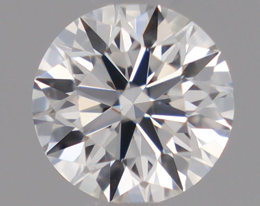 Natural Mined ROUND Diamond - 0.36 Carats, F Color, VS1 Clarity - Timeless Beauty and Exceptional Brilliance - GIA Certified