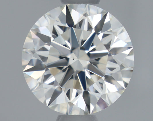 Natural Mined ROUND Diamond - 0.86 Carats, J Color, VS2 Clarity - Timeless Beauty and Exceptional Brilliance - GIA Certified