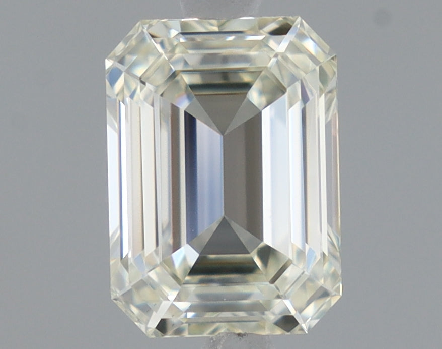 Natural Mined Emerald Diamond - 0.53 Carats, L Color, VVS2 Clarity - Timeless Beauty and Exceptional Brilliance - Non-Certified