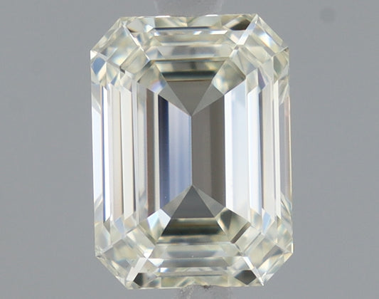 Natural Mined Emerald Diamond - 0.53 Carats, L Color, VVS2 Clarity - Timeless Beauty and Exceptional Brilliance - Non-Certified