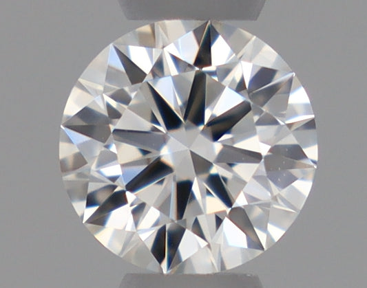 Natural Mined ROUND Diamond - 0.23 Carats, F Color, VVS1 Clarity - Timeless Beauty and Exceptional Brilliance - GIA Certified