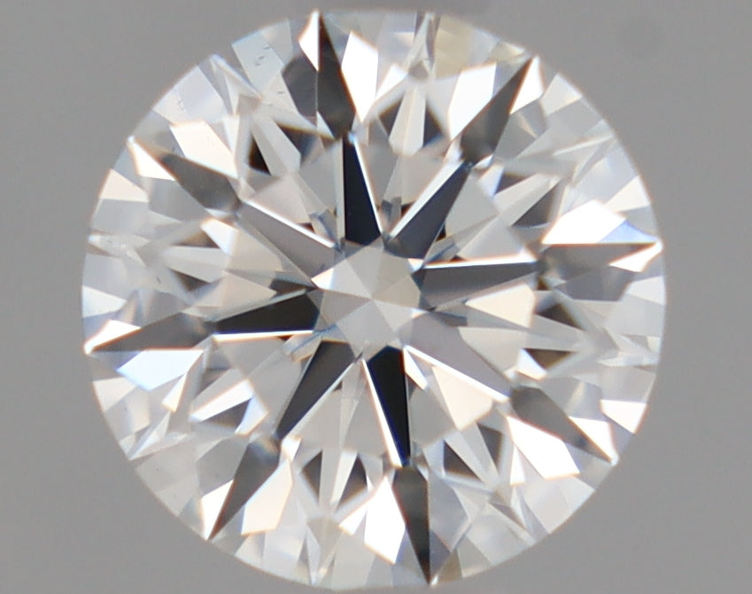 Natural Mined ROUND Diamond - 0.6 Carats, F Color, VS1 Clarity - Timeless Beauty and Exceptional Brilliance - GIA Certified