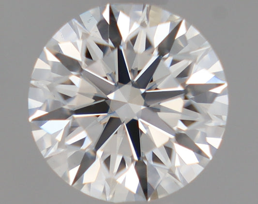 Natural Mined ROUND Diamond - 0.6 Carats, F Color, VS1 Clarity - Timeless Beauty and Exceptional Brilliance - GIA Certified