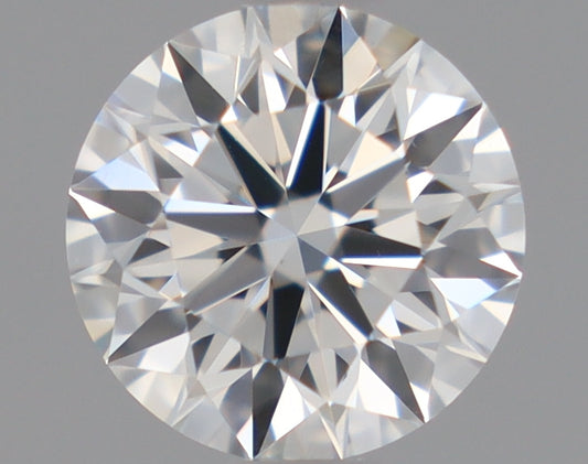 Natural Mined ROUND Diamond - 0.58 Carats, G Color, VVS2 Clarity - Timeless Beauty and Exceptional Brilliance - GIA Certified