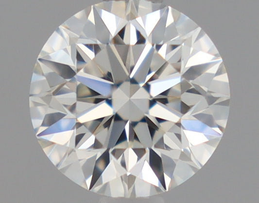 Natural Mined ROUND Diamond - 0.35 Carats, I Color, VVS1 Clarity - Timeless Beauty and Exceptional Brilliance - GIA Certified