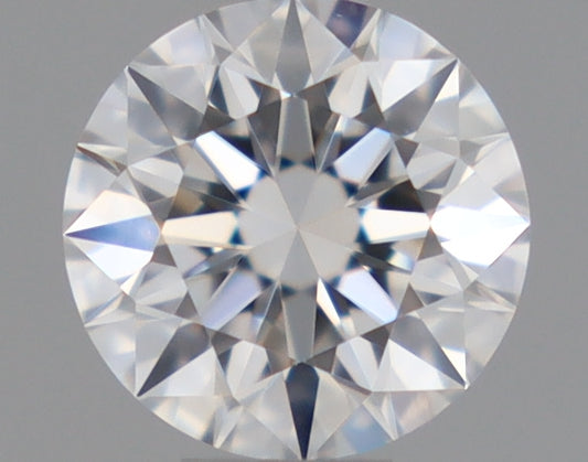 Natural Mined ROUND Diamond - 0.35 Carats, D Color, VS1 Clarity - Timeless Beauty and Exceptional Brilliance - GIA Certified