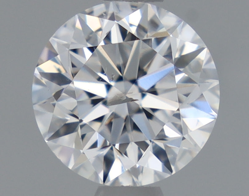 Natural Mined Round Diamond - 1.01 Carats, D Color, I1 Clarity - Timeless Beauty and Exceptional Brilliance - Non-Certified