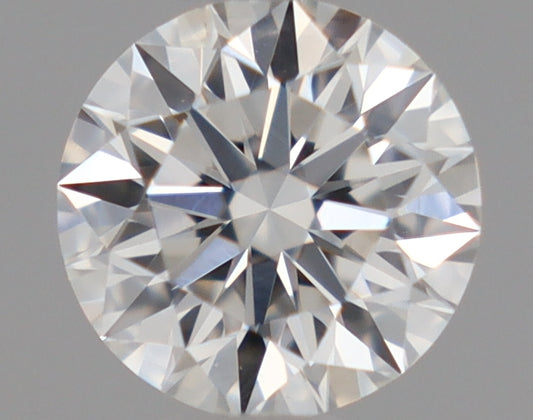 Natural Mined ROUND Diamond - 0.4 Carats, G Color, VVS2 Clarity - Timeless Beauty and Exceptional Brilliance - GIA Certified