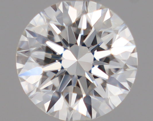 Natural Mined ROUND Diamond - 0.5 Carats, F Color, VS1 Clarity - Timeless Beauty and Exceptional Brilliance - GIA Certified