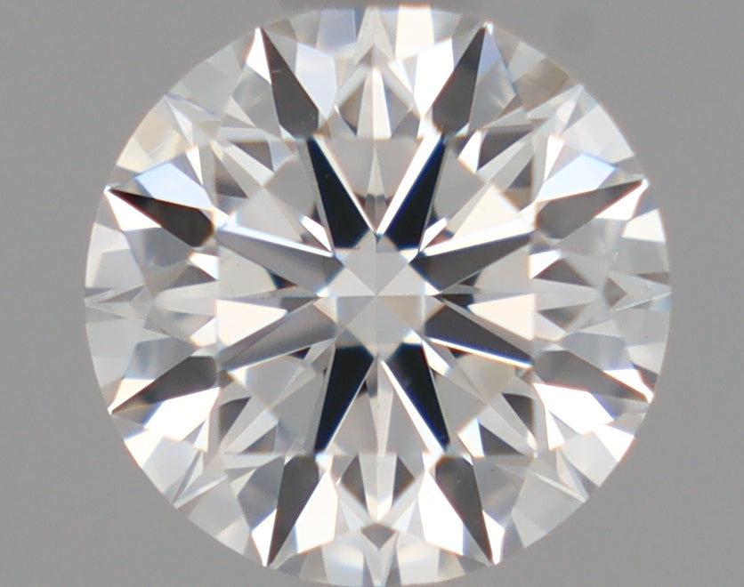 Natural Mined ROUND Diamond - 0.6 Carats, H Color, VS2 Clarity - Timeless Beauty and Exceptional Brilliance - GIA Certified