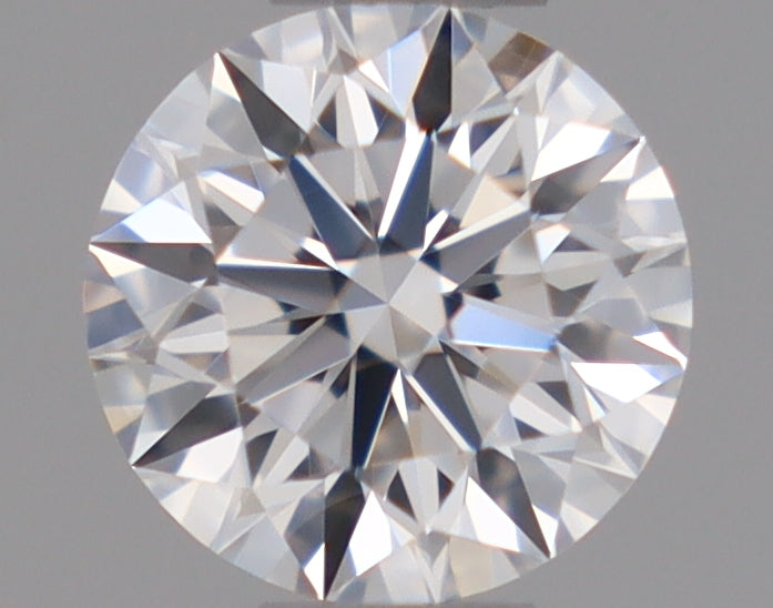 Natural Mined ROUND Diamond - 0.35 Carats, D Color, VVS1 Clarity - Timeless Beauty and Exceptional Brilliance - GIA Certified