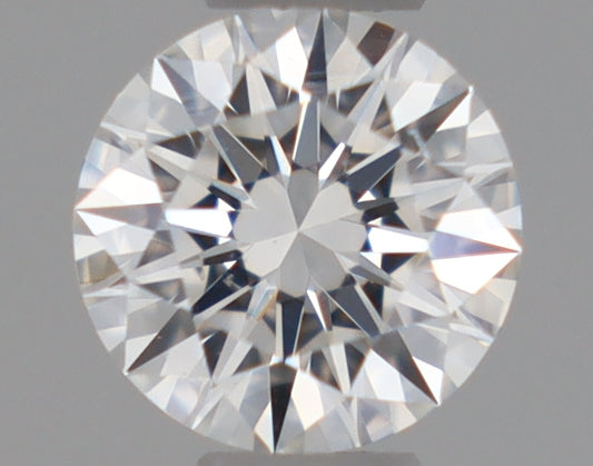 Natural Mined ROUND Diamond - 0.3 Carats, F Color, SI1 Clarity - Timeless Beauty and Exceptional Brilliance - GIA Certified