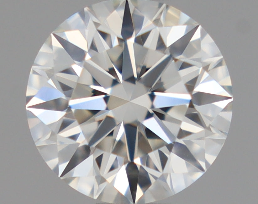 Natural Mined ROUND Diamond - 0.6 Carats, H Color, VS2 Clarity - Timeless Beauty and Exceptional Brilliance - GIA Certified